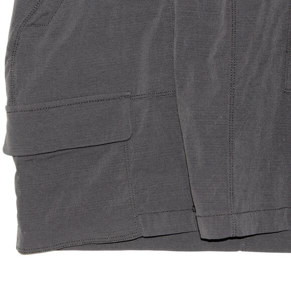 Athleta Trekkie Mini Skirt Black Mini Skort Size 10 - Picture 4 of 6